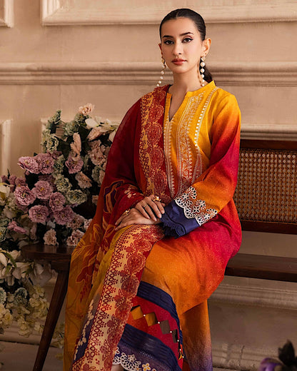 Johra Rabi | Embroidered Doria Lawn | Design JH264