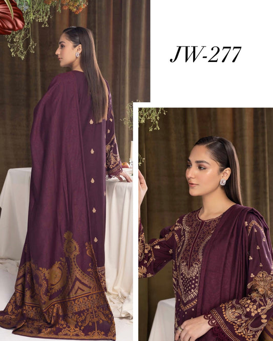Johra Mehmat | Chambray Jacquard Shawl | Design 277