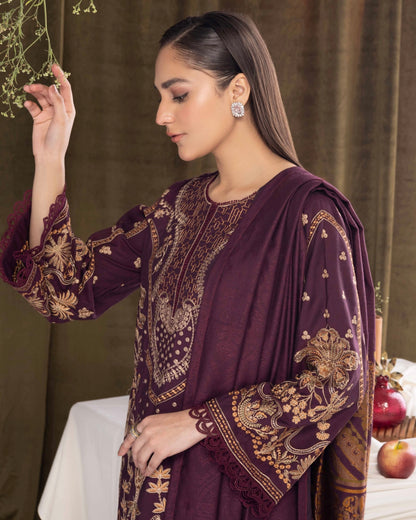 Johra Mehmat | Chambray Jacquard Shawl | Design 277