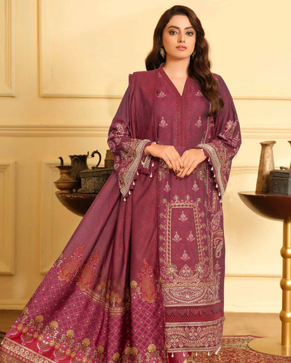 Johra Mehmat | Chambray Jacquard Shawl | Design 280