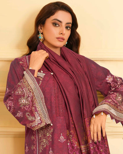 Johra Mehmat | Chambray Jacquard Shawl | Design 280