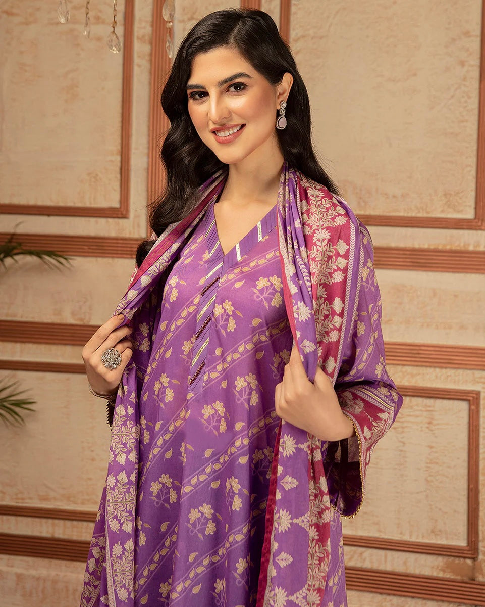 Nishat | Printed Lawn 3pc | Design 284