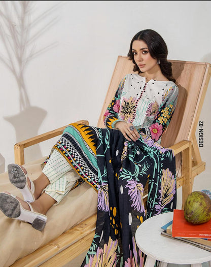 GullJee Design 2 | Embroidered Trouser