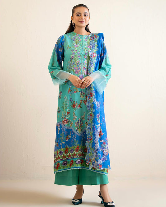 GullJee Hania | Embroidered Lawn | Design 2