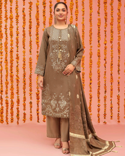 Gullerukh Dilkash | Embroidered Zari Wool | Design 2