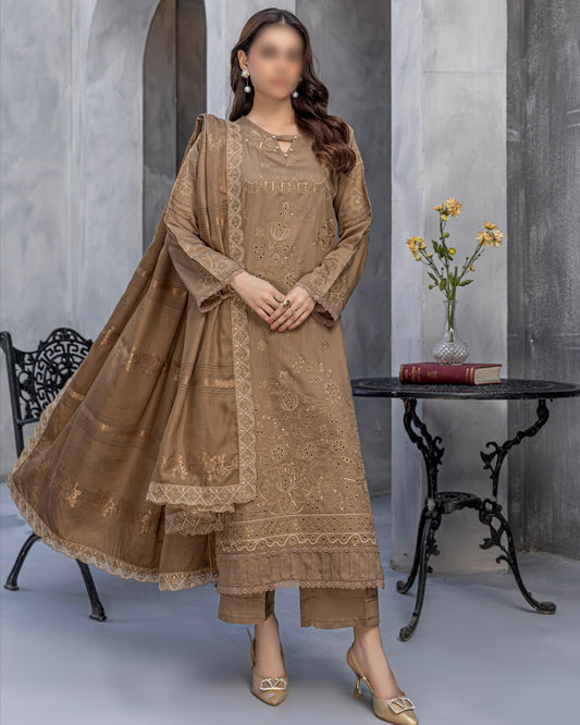 Fantak Chloe | Embroidered Viscose | Design 2