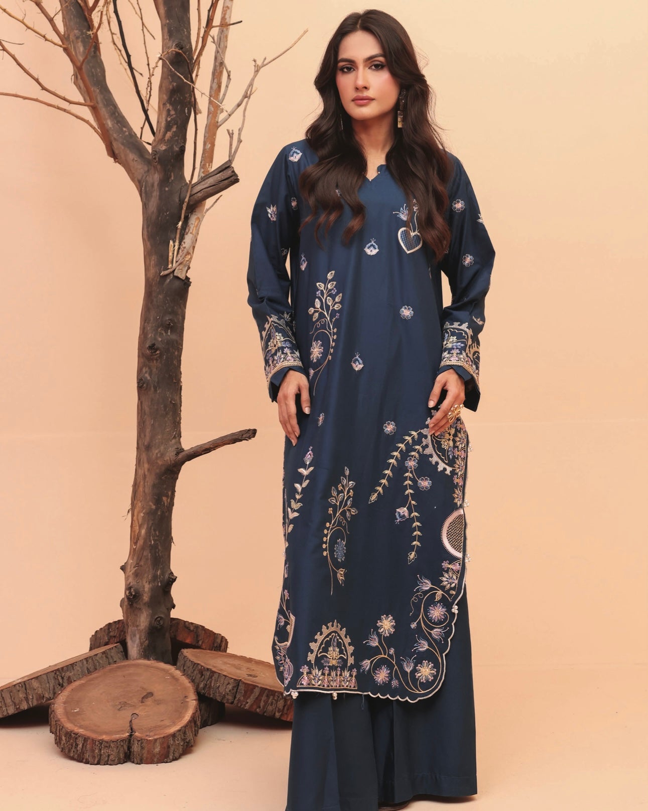 Gullerukh Meri Kahani | Embroidered Lawn 2pc | Design 2