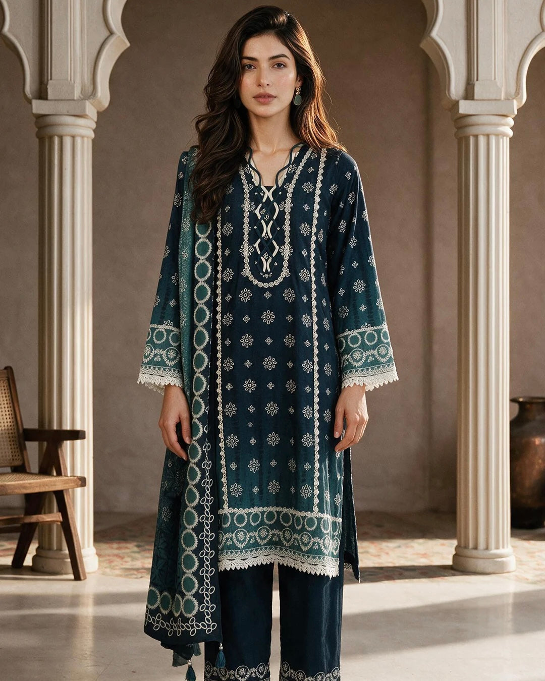 Zellbury | Printed Cotton 2pc | Design 2