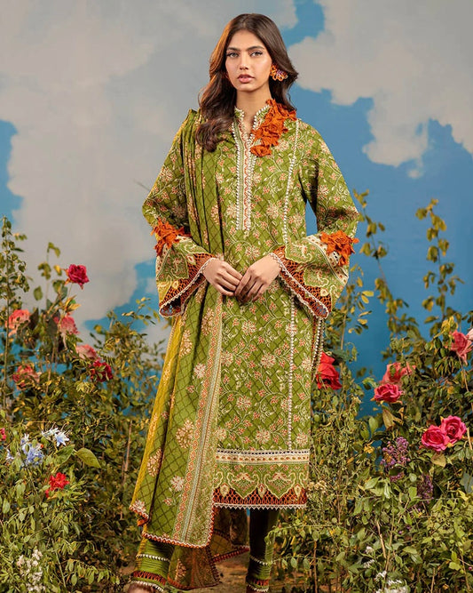Bonanza Satrangi | Printed Lawn 3pc | Design 2