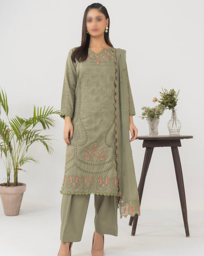 Fantak Mushq | Embroidered Viscose | Design 2