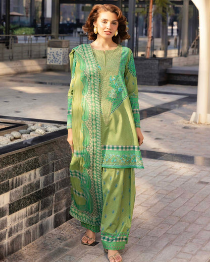 Charizma Infinity | Embroidered Printed Lawn | Design 2