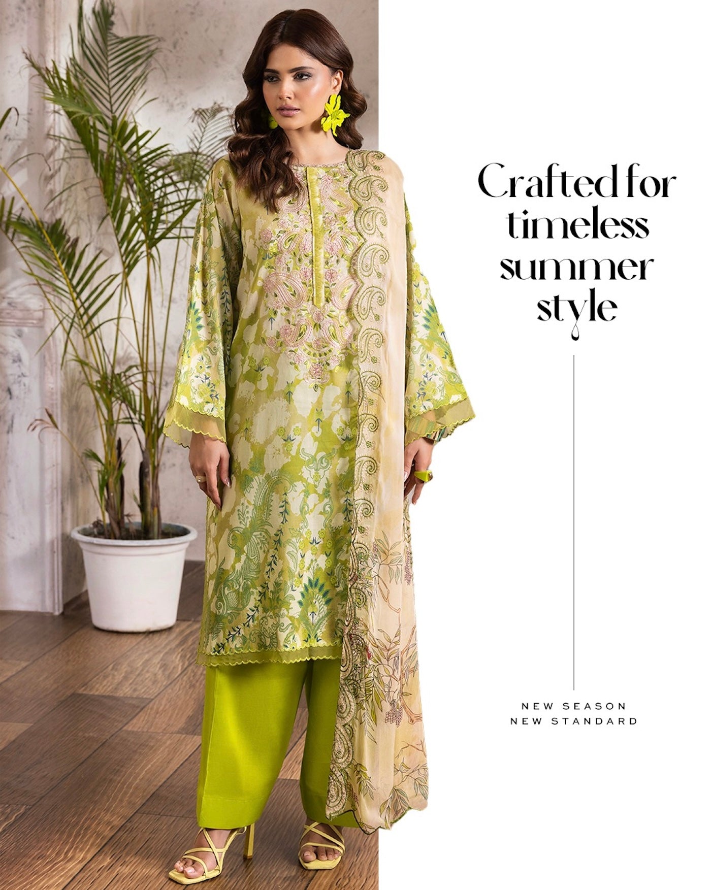 GullJee Rang Pasand | Embroidered Printed Lawn | Design 2