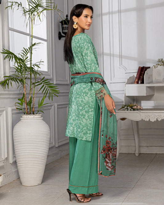 Fantak Grace | Embroidered Printed Viscose | Design 2