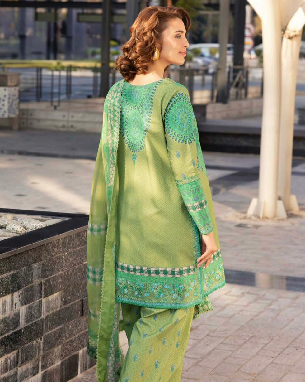 Charizma Infinity | Embroidered Printed Lawn | Design 2