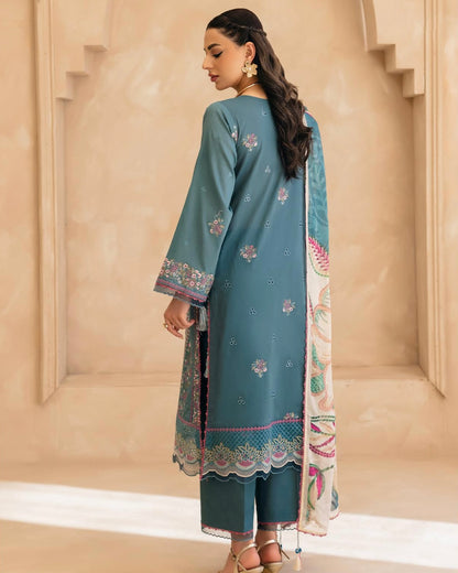 GullJee Sitara Noor | Embroidered Lawn | Design 2