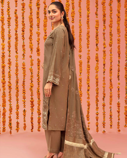 Gullerukh Dilkash | Embroidered Zari Wool | Design 2
