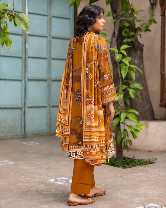 Fantak Sahil | Embroidered Printed Staple | Design 2