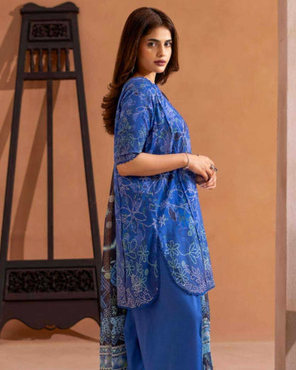 GullJee Rangrez | Printed Lawn Chiffon Dupatta | Design 2