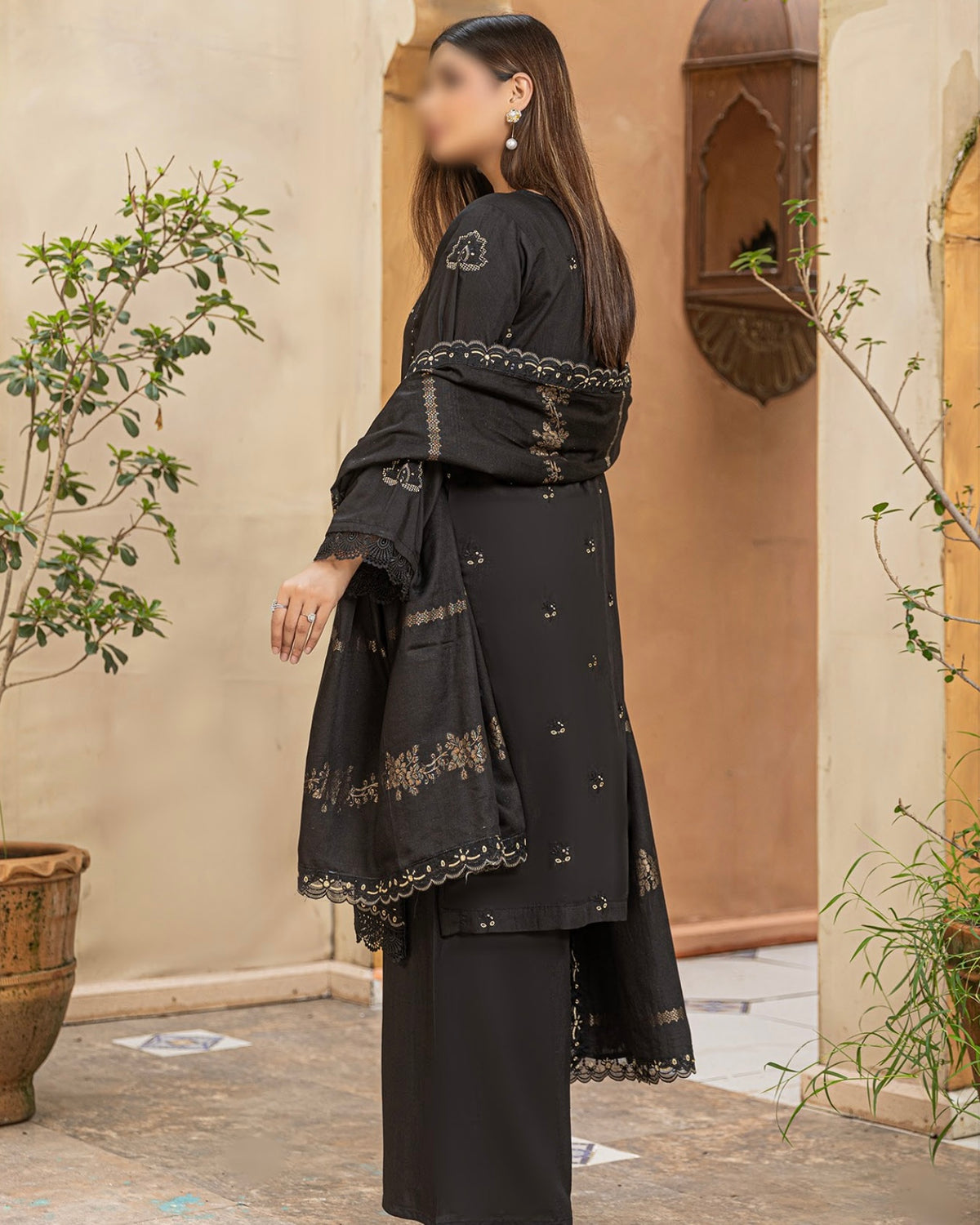 Fantak Chloe Vol 2 | Embroidered Viscose | Design 2