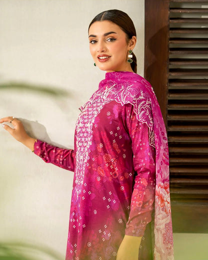 GullJee Rang Pasand | Embroidered Lawn | Design 2