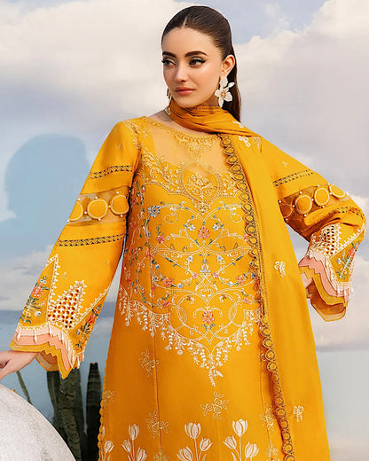 Parishay Shangrila Vol 2 | Embroidered Luxury Lawn | Design 2