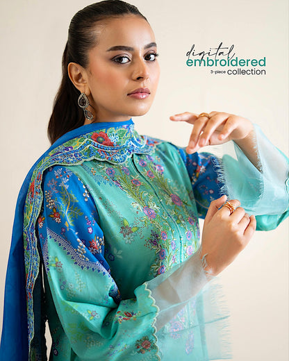 GullJee Hania | Embroidered Lawn | Design 2