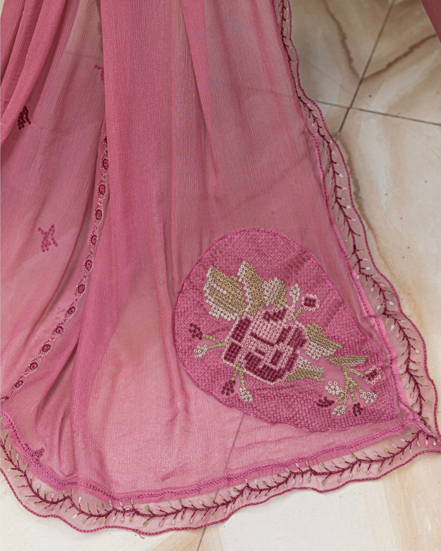 Fantak Xenia | Embroidered Viscose | Design 2