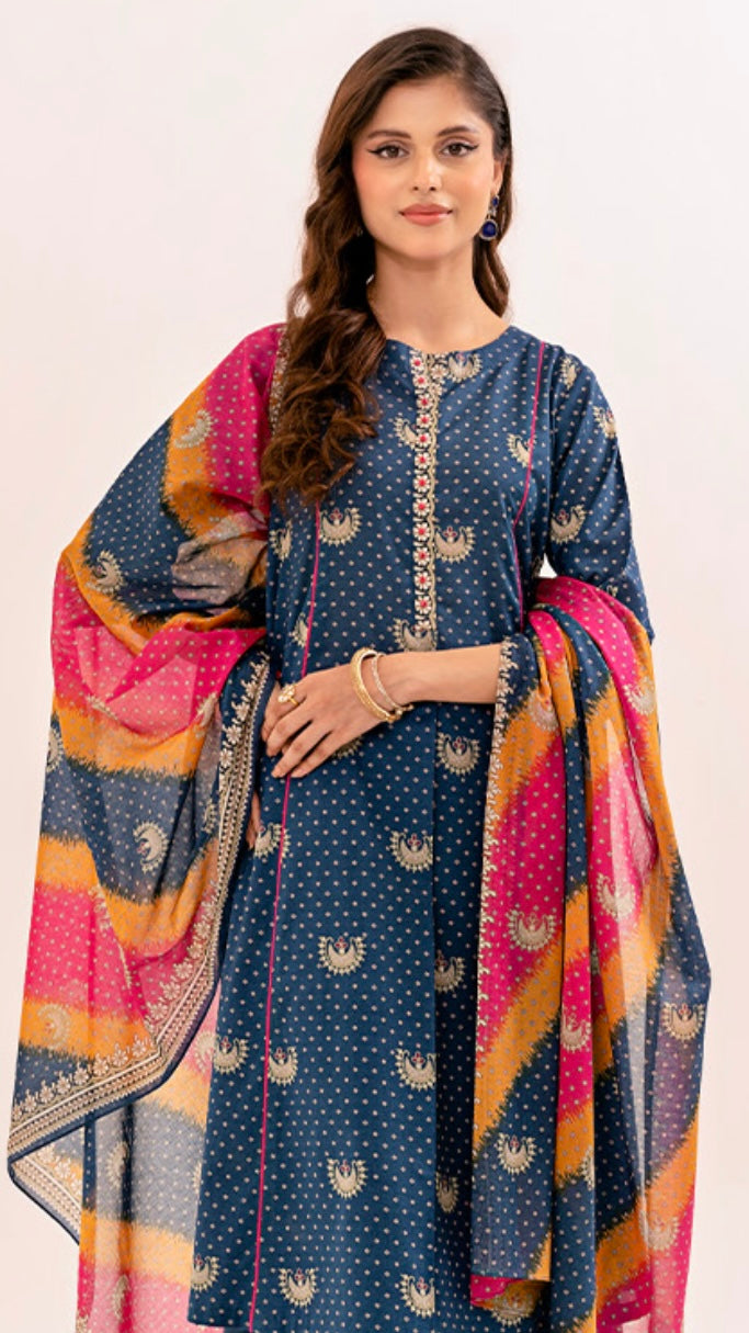 Nishat Vol 8 | Lawn 3pc | Design 2