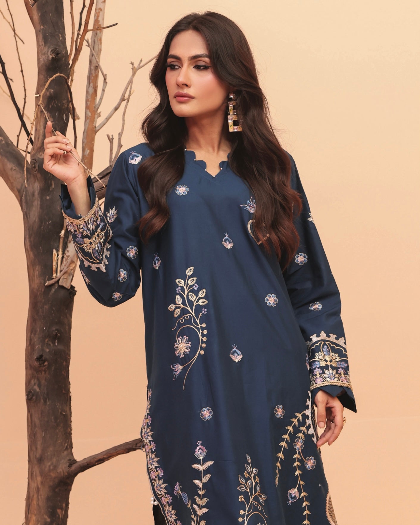 Gullerukh Meri Kahani | Embroidered Lawn 2pc | Design 2