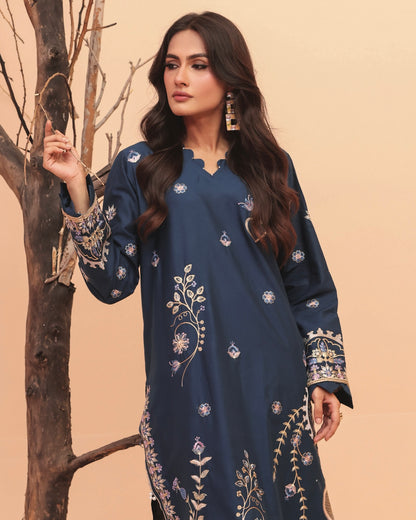 Gullerukh Meri Kahani | Embroidered Lawn 2pc | Design 2