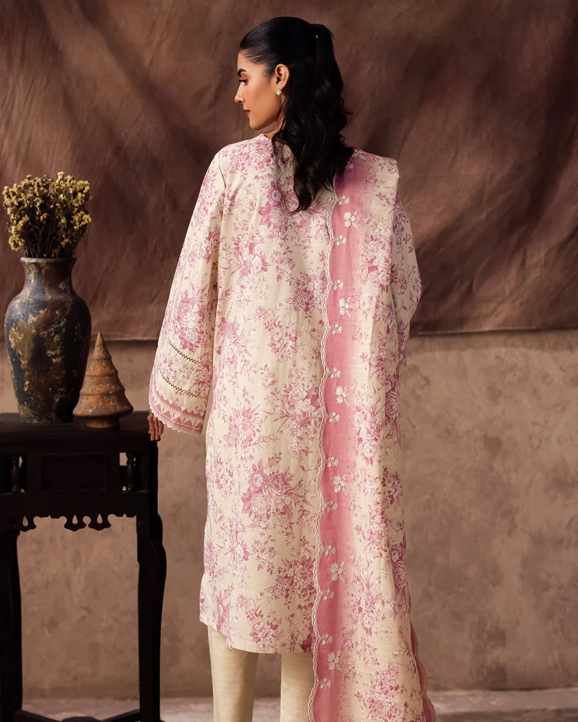 Zellbury | Embroidered Khaddar 3Pc | Design 312