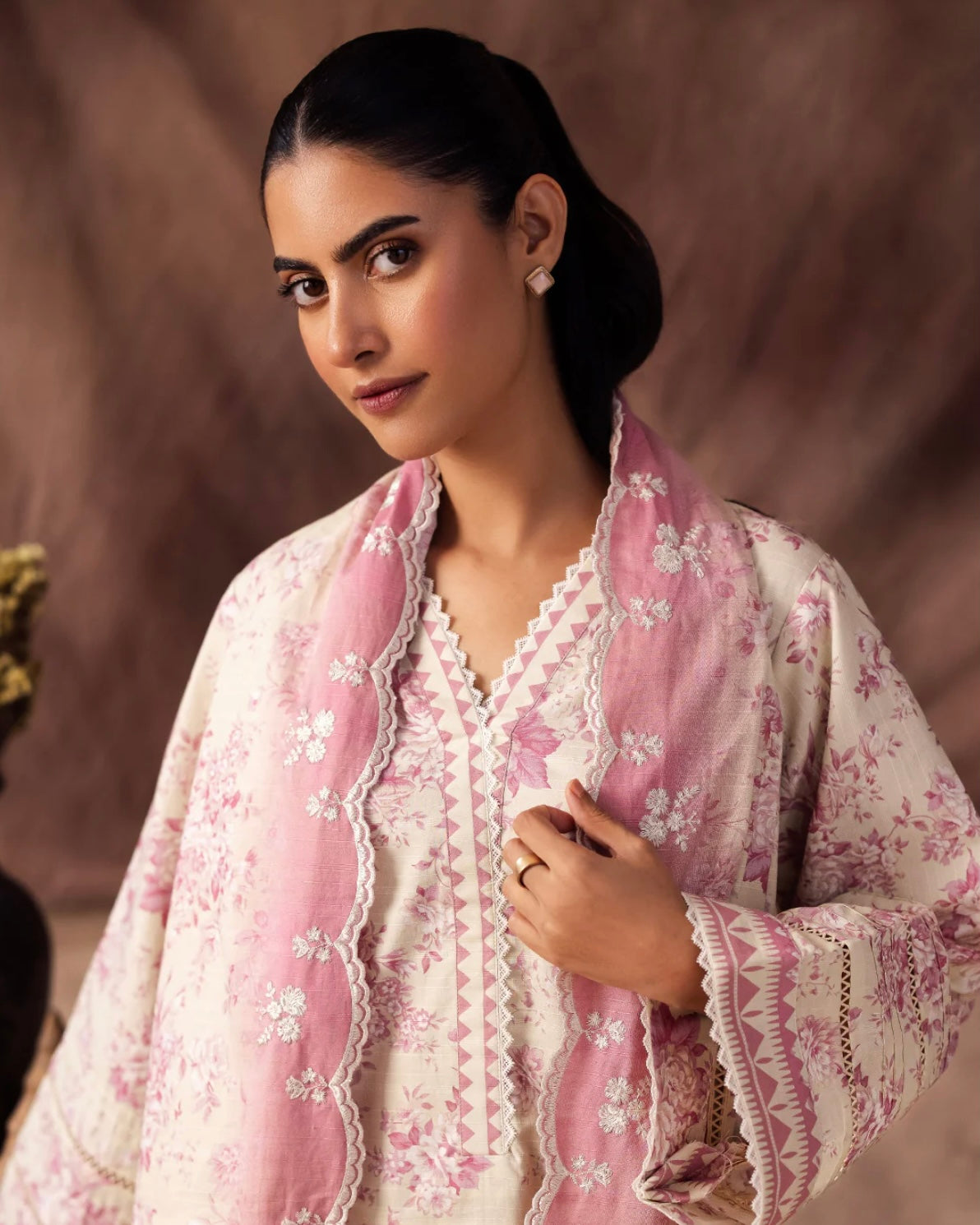 Zellbury | Embroidered Khaddar 3Pc | Design 312