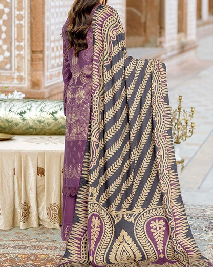Johra Nova | Embroidered Printed Marina | Design 314
