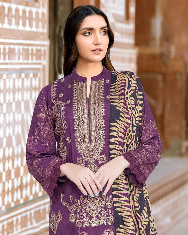 Johra Nova | Embroidered Printed Marina | Design 314