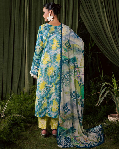 Nureh Daily Delights | Lawn Collection | Design 31