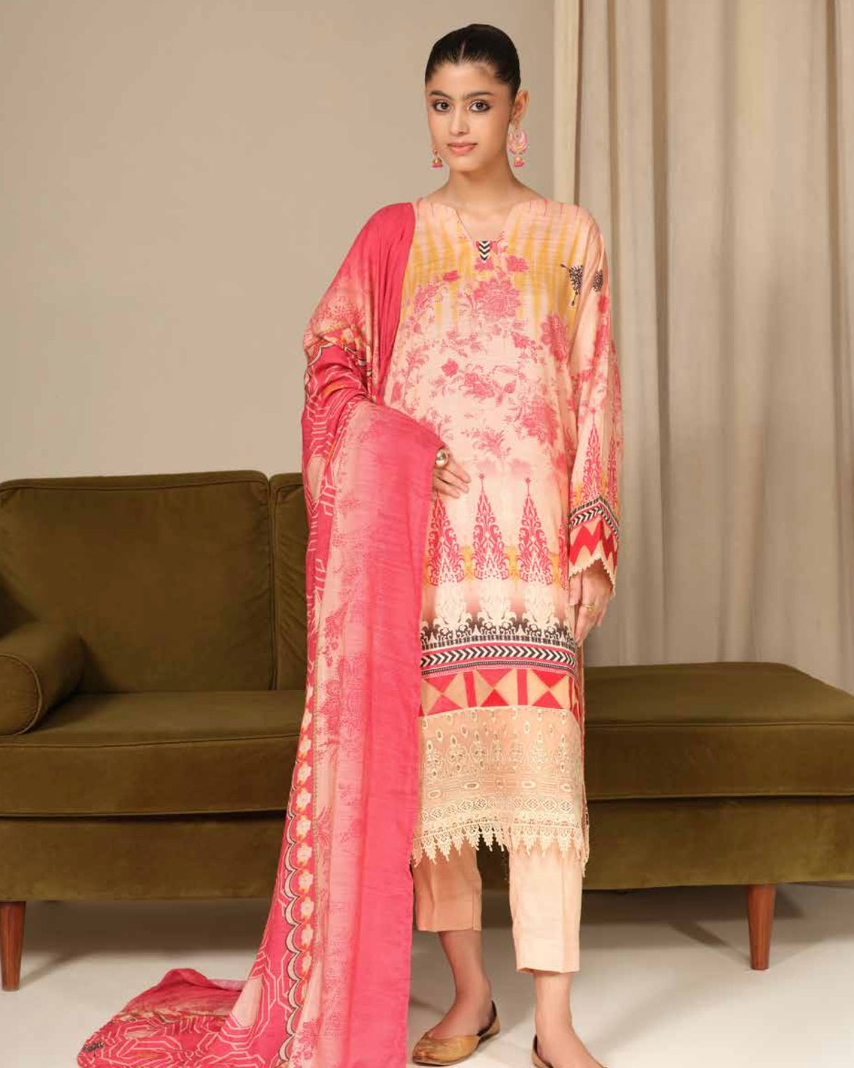 Johra Maison | Peach Leather | Design 321