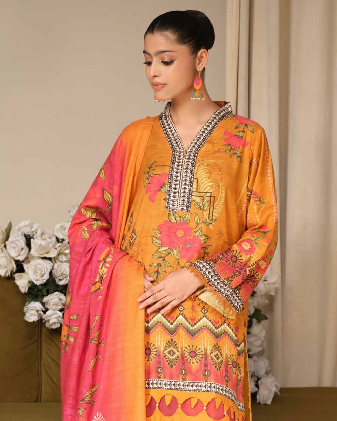 Johra Maison | Peach Leather | Design 323