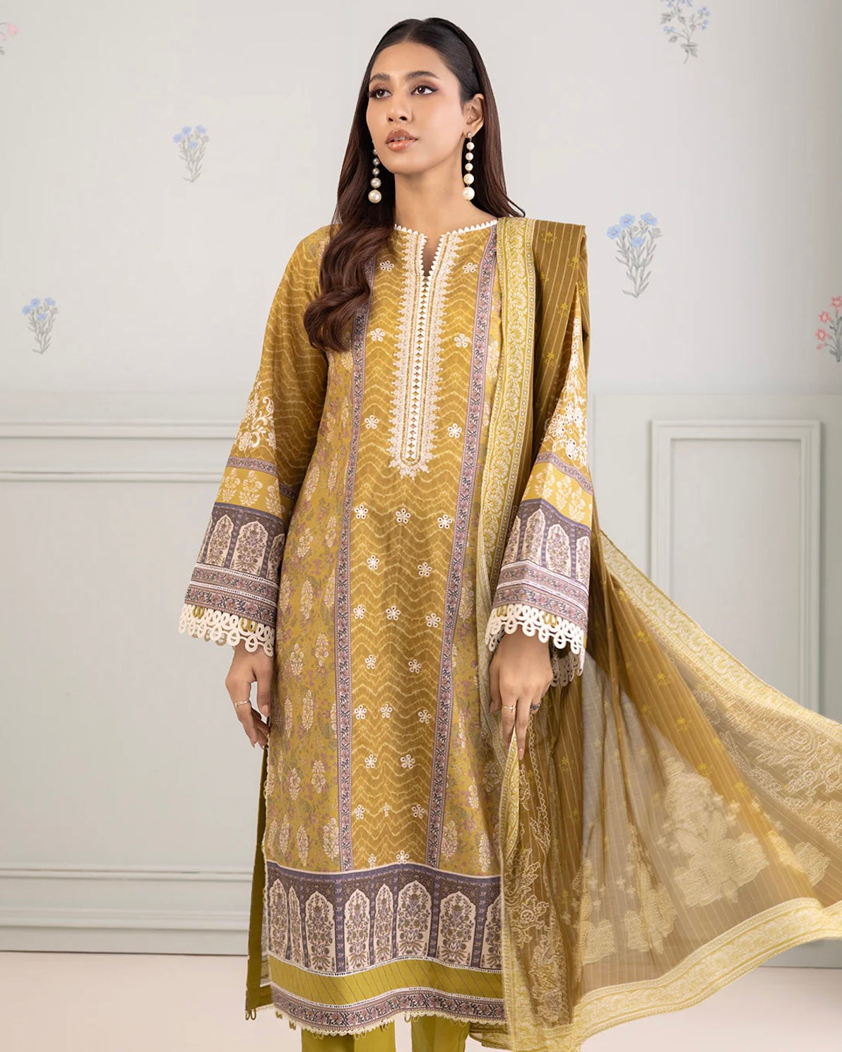 Zellbury | Embroidered Lawn | Design 342