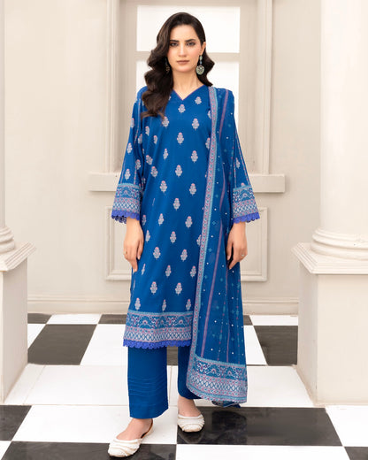Legends | Paste Printed Lawn 3pc | Design 357