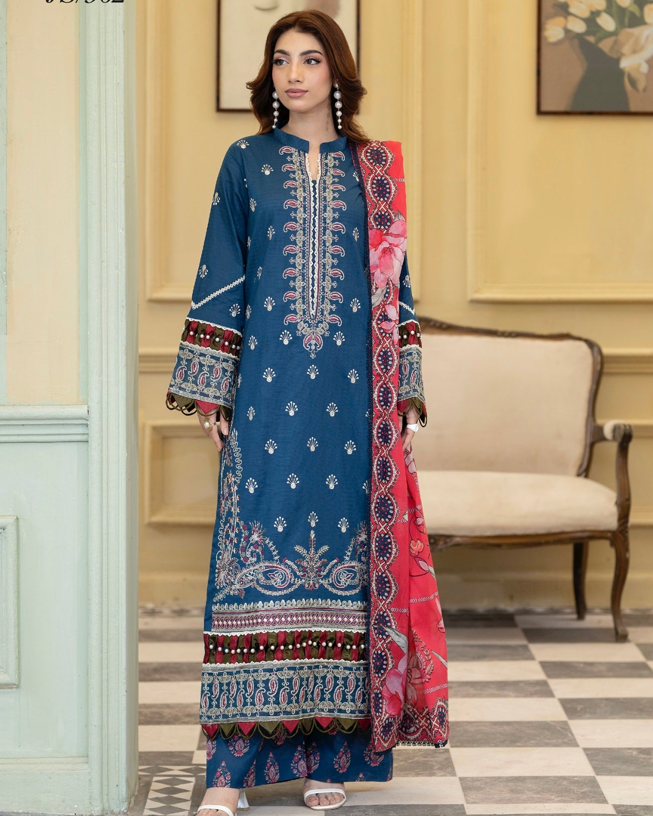 Johra Elvia | Embroidered Lawn | Design 362