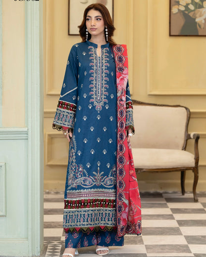 Johra Elvia | Embroidered Lawn | Design 362
