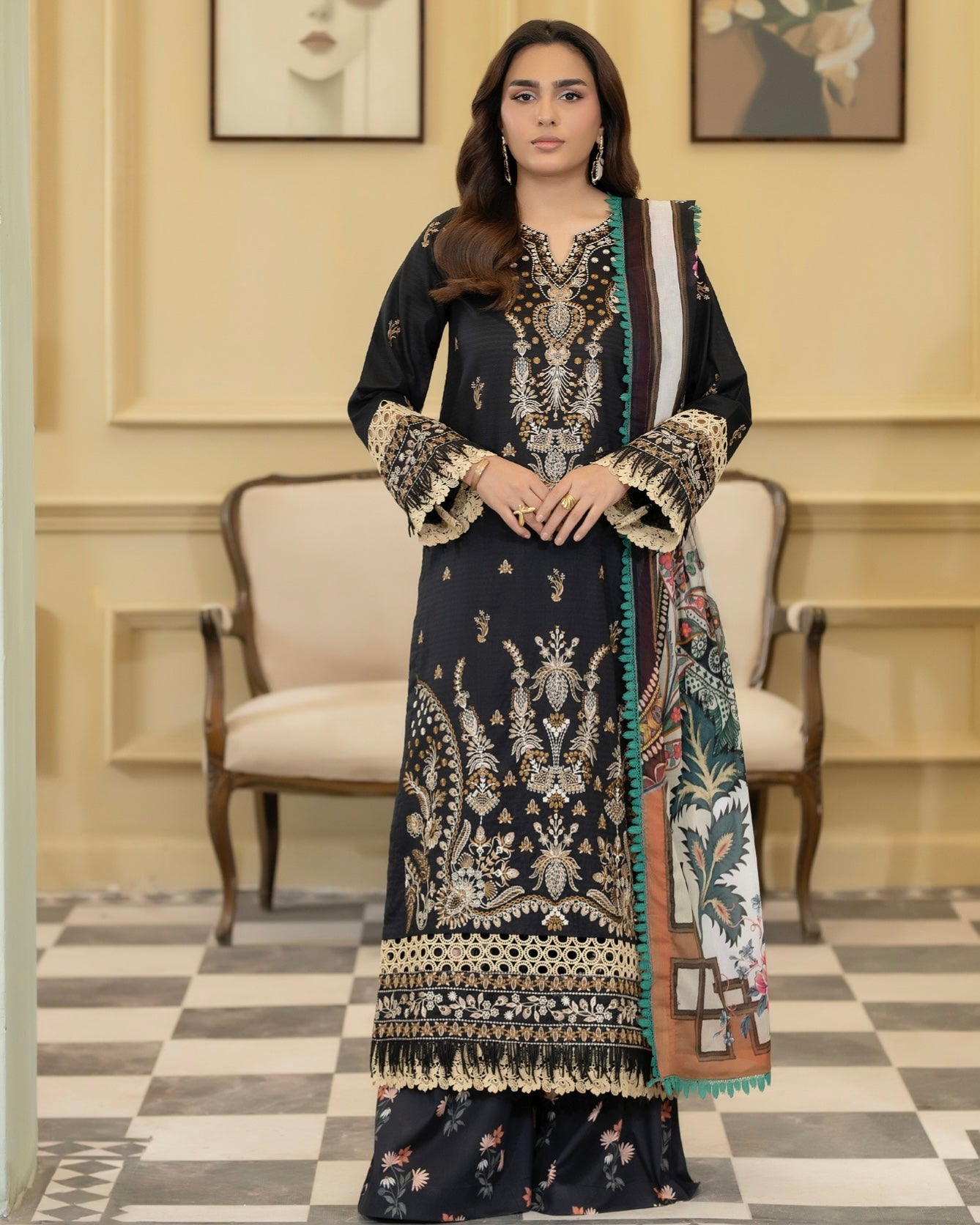 Johra Elvia | Embroidered Lawn | Design 363
