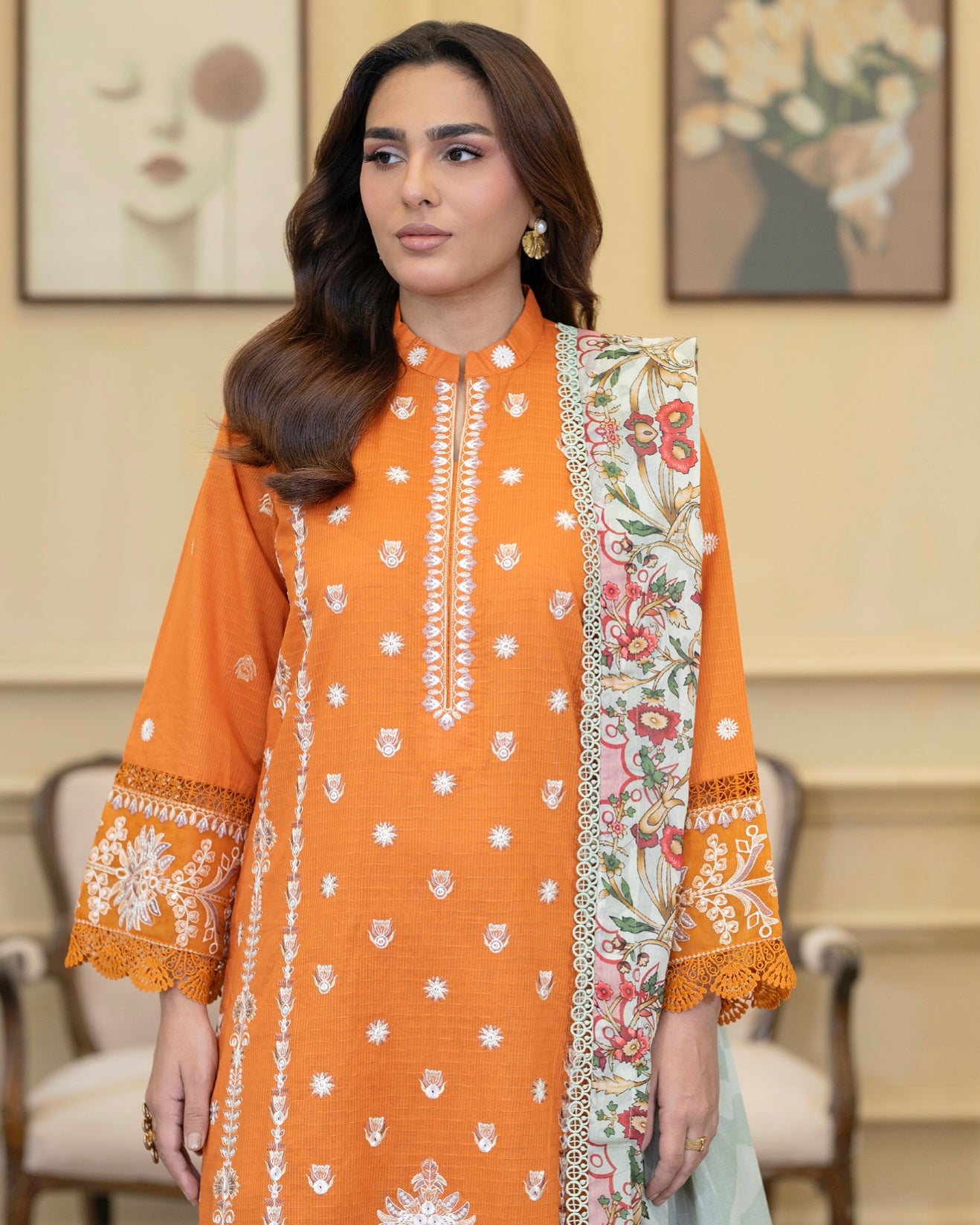 Johra Elvia | Embroidered Lawn | Design 365