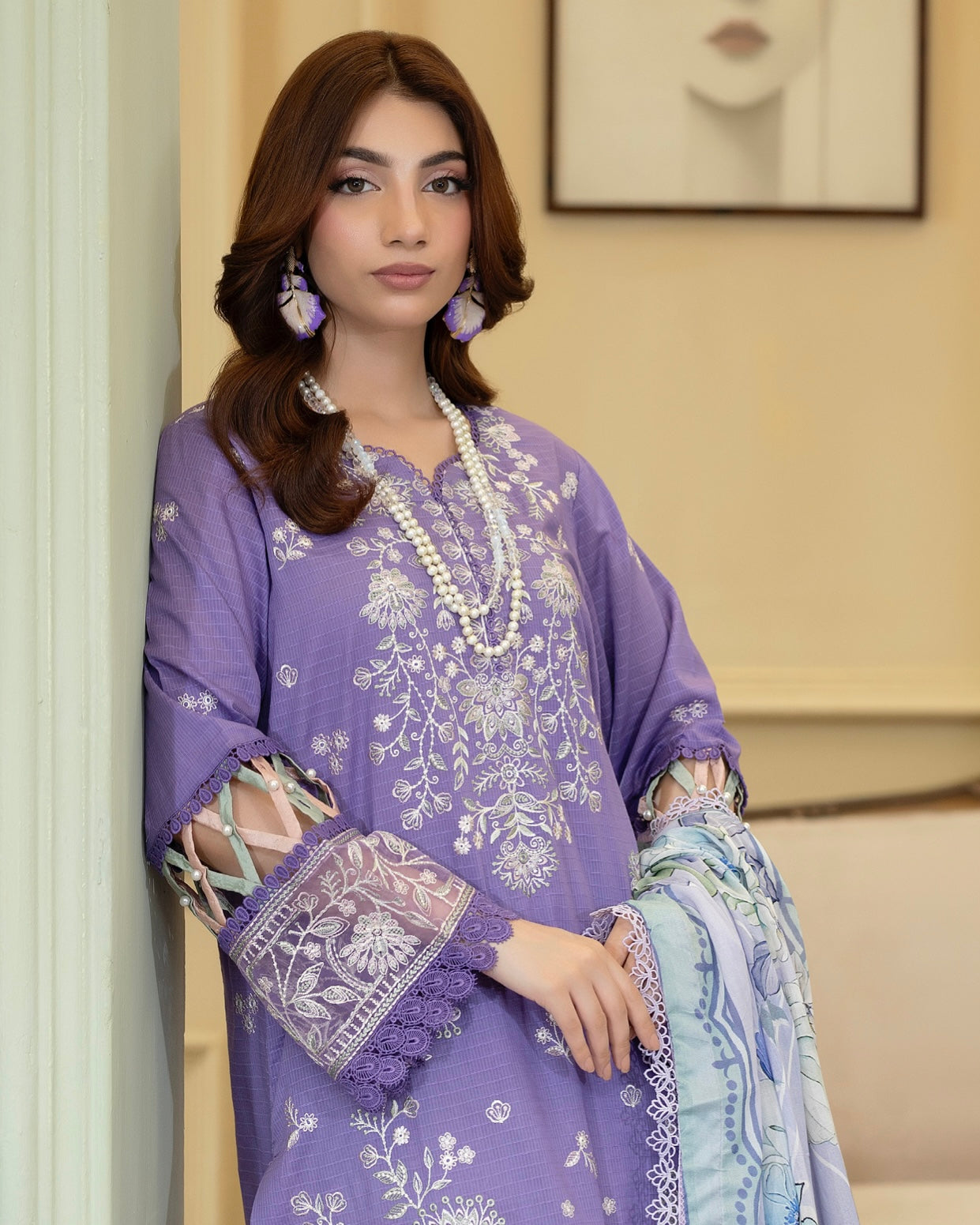 Johra Elvia | Embroidered Lawn | Design 366