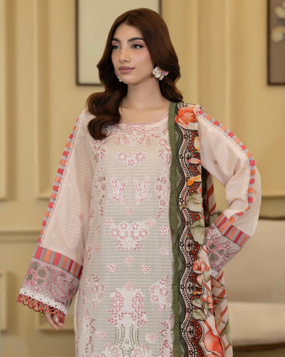 Johra Elvia | Embroidered Lawn | Design 367