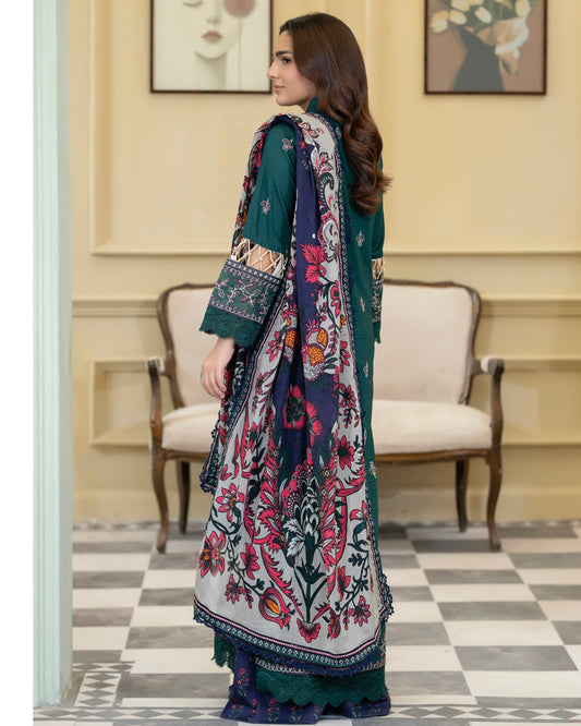 Johra Elvia | Embroidered Lawn | Design 368