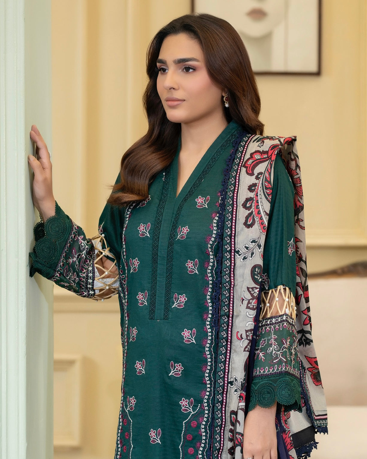 Johra Elvia | Embroidered Lawn | Design 368
