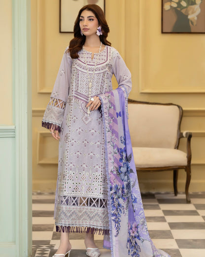 Johra Elvia | Embroidered Lawn | Design 369