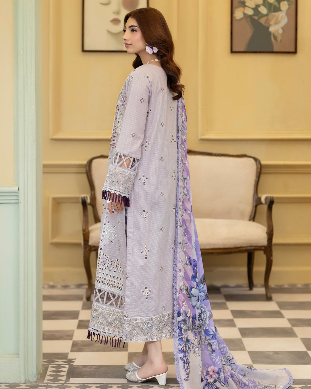 Johra Elvia | Embroidered Lawn | Design 369