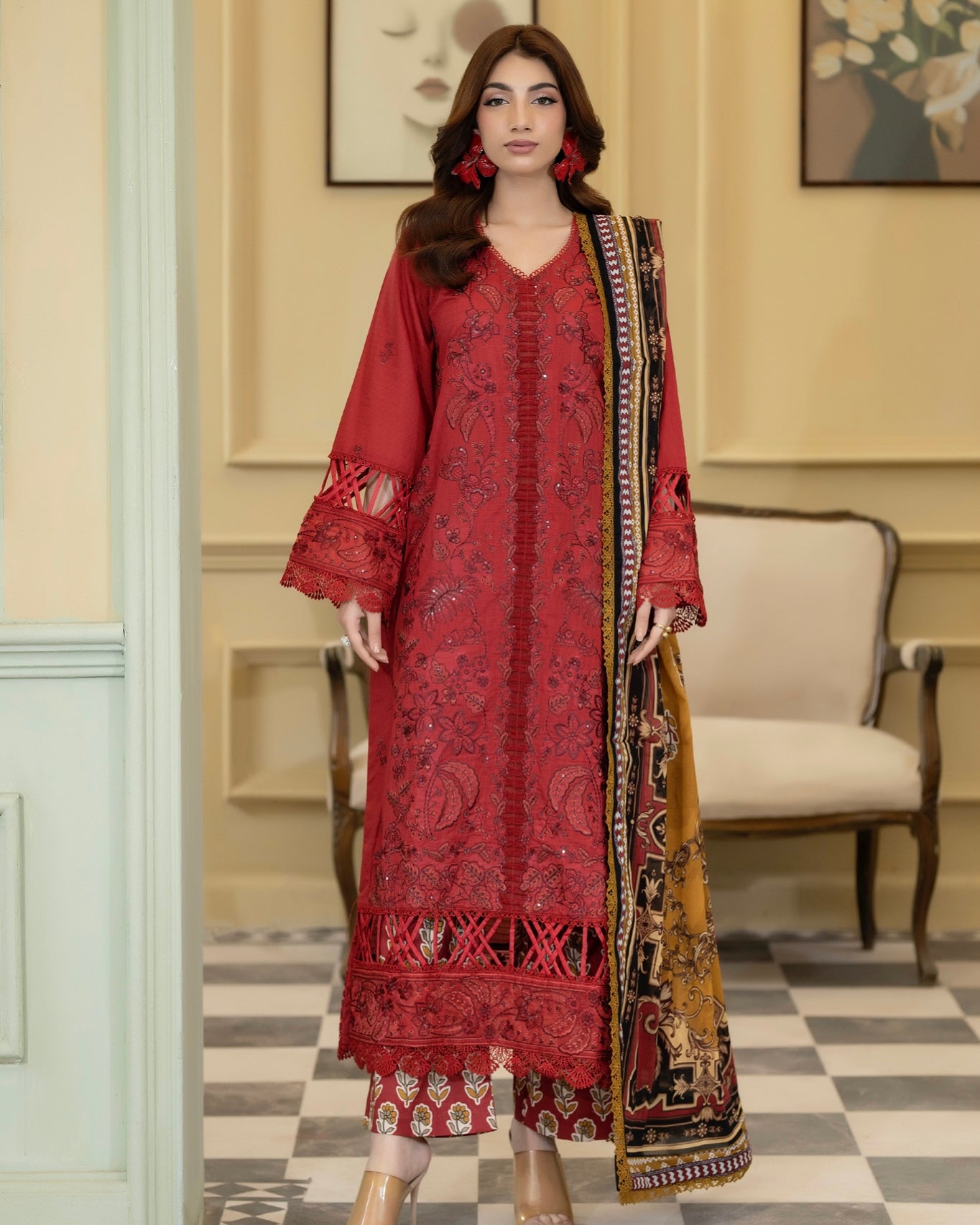 Johra Elvia | Embroidered Lawn | Design 370